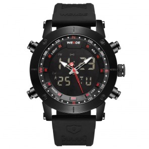 Ceas WEIDE Quartz Casual Sport Rosu WH6309B-2C