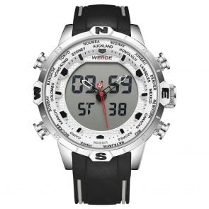 Ceas WEIDE Quartz Casual Sport Alb WH6310-2C