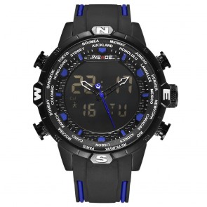 Ceas WEIDE Quartz Casual Sport Albastru WH6310B-4C