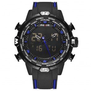 Ceas WEIDE Quartz Casual Sport Albastru WH6310B-4C