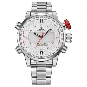 Ceas WEIDE Quartz Casual Sport Alb WH6402-2C