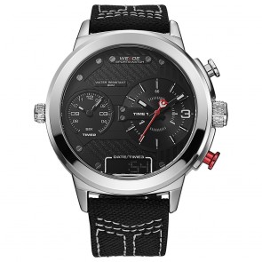 Ceas WEIDE Quartz Casual Sport Negru WH6405n