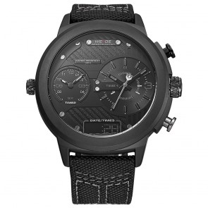 Ceas WEIDE Quartz Casual Sport Negru WH6405B-5C