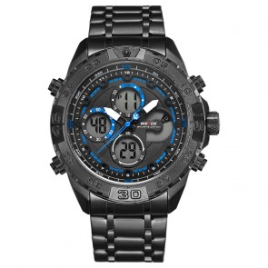 Ceas WEIDE Quartz Casual Sport Albastru WH6909B-4C