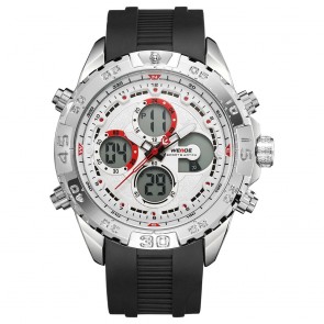 Ceas WEIDE Quartz Casual Sport Alb WH6909-4C