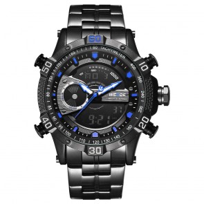 Ceas WEIDE Quartz Casual Sport Albastru WH6902B-4C