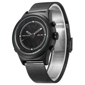 Ceas WEIDE Quartz Clasic Negru WH7305B-1C