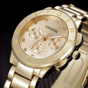 Ceas Dama Quartz Geneva Trendy