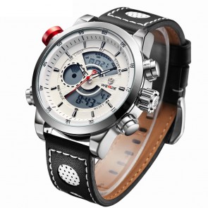 Ceas WEIDE Quartz Casual Sport Alb WH3401-4C