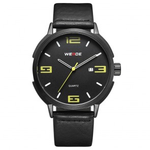 Ceas WEIDE Quartz Clasic Galben WD004B-2C