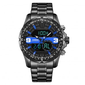 Ceas WEIDE Quartz Casual Sport Albastru WH8502B-3C