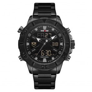 Ceas WEIDE Quartz Casual Sport Negru WH8503B-1C