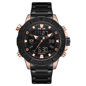 Ceas WEIDE Quartz Casual Sport Auriu WH8503B-3C