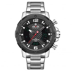 Ceas WEIDE Quartz Casual Sport Negru WH8504m