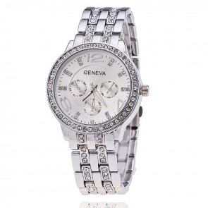 Ceas Dama Quartz Geneva Crystal Select