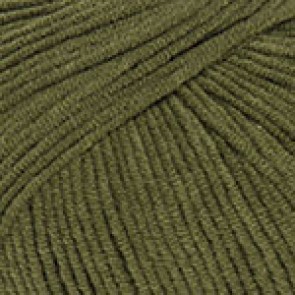 Fir Textil YarnArt Jeans 82, pentru tricotat si crosetat, bumbac si poliacril, Verde, 50 gr