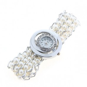Ceas Dama Quartz Diamond Dial Pearl
