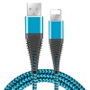 Cablu de date si incarcare pentru Apple 1m 13006CBL-albastru