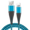 Cablu de date si incarcare pentru Apple 1m 13006CBL-albastru